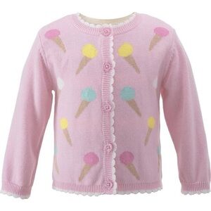 Rachel Riley Pink Ice Cream Sweater 18 Months